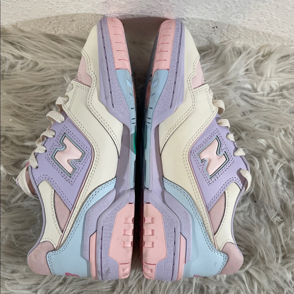 NEW BALANCE 550 Lace Shell Pink With Permafrost Size 6.5 NEW - Picture 8 of 13